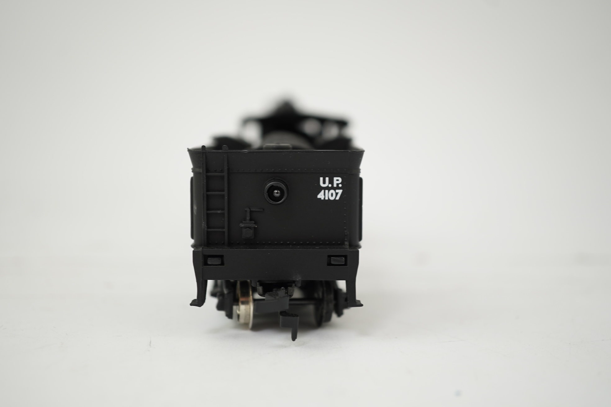 Two boxed HO gauge Union Pacific locomotives; a Genesis (G9008) model of USRA, 2495, 2-8-2 locomotive with bogie tender, together with a Mantua (313-003) 2-6-0 Mogul locomotive with bogie tender, both powered for two rai